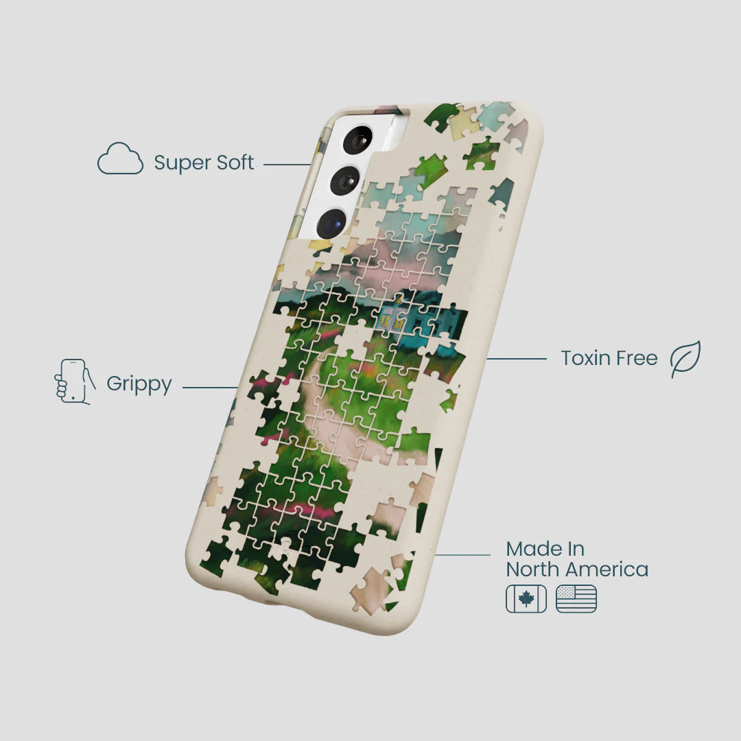 London Fog Peaceful Puzzle Samsung Galaxy S21 Case - Image 3