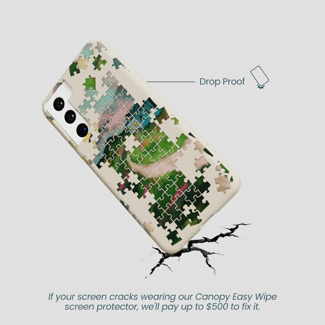 London Fog Peaceful Puzzle Samsung Galaxy S21 Case - Image 4
