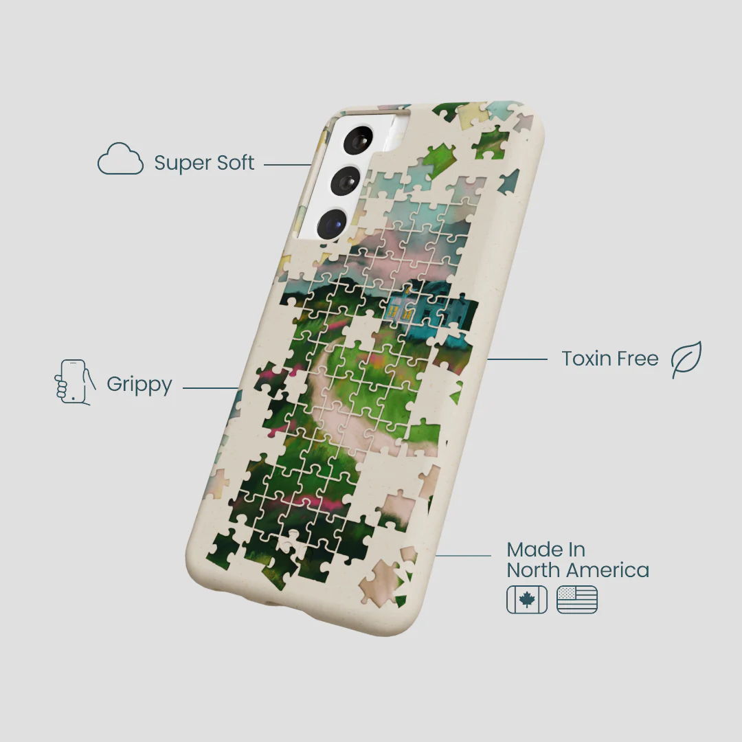 London Fog Peaceful Puzzle Samsung Galaxy S22 Case - Image 3