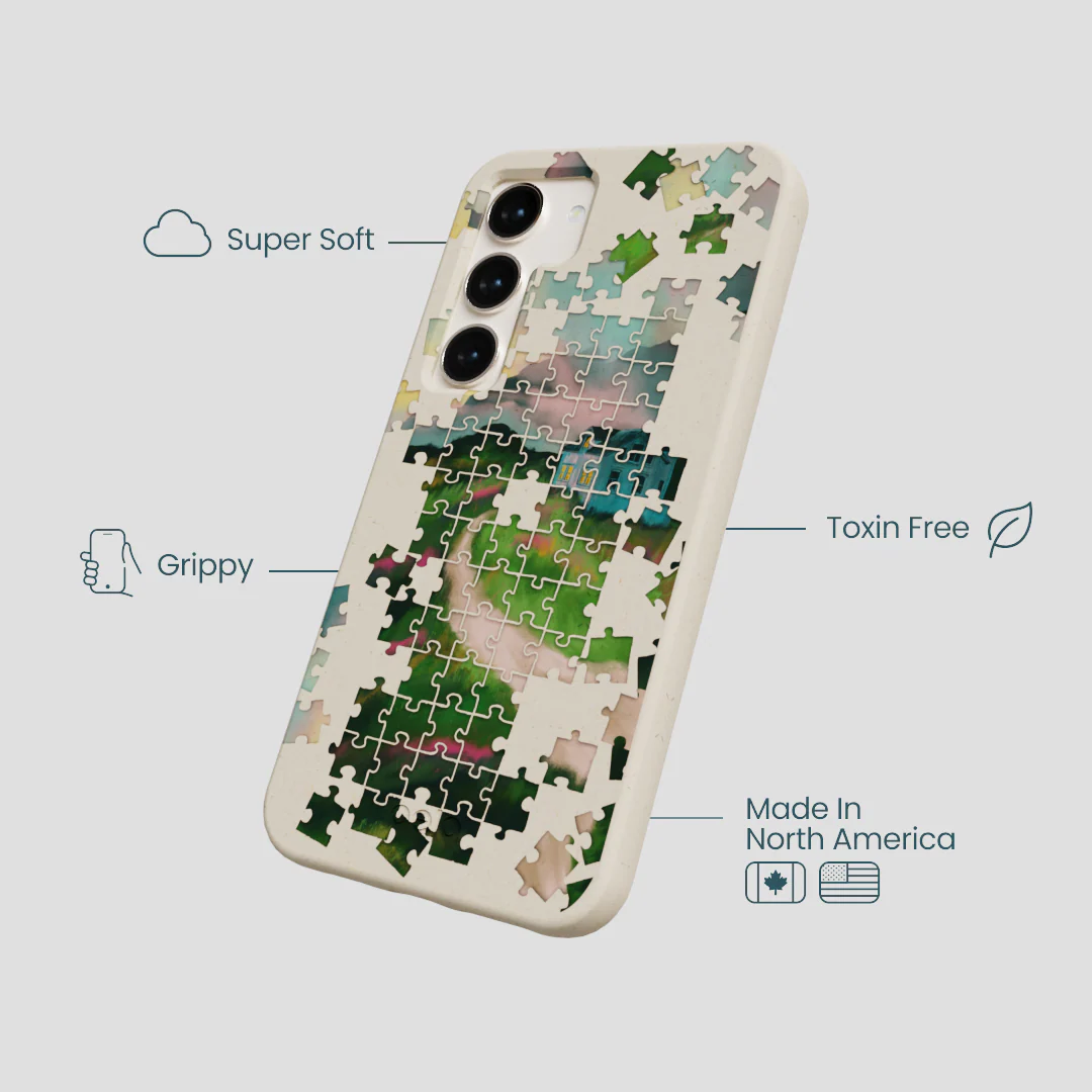 London Fog Peaceful Puzzle Samsung Galaxy S23 Case - Image 3