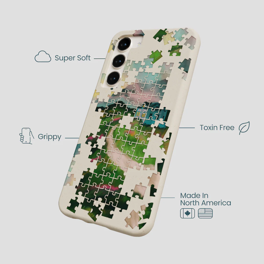 London Fog Peaceful Puzzle Samsung Galaxy S23+(Plus) Case - Image 3