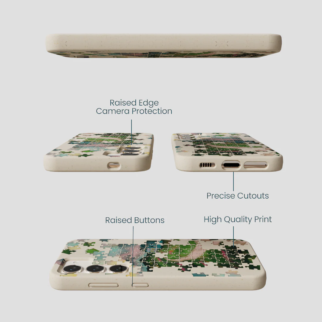 London Fog Peaceful Puzzle Samsung Galaxy S24 Case - Image 2