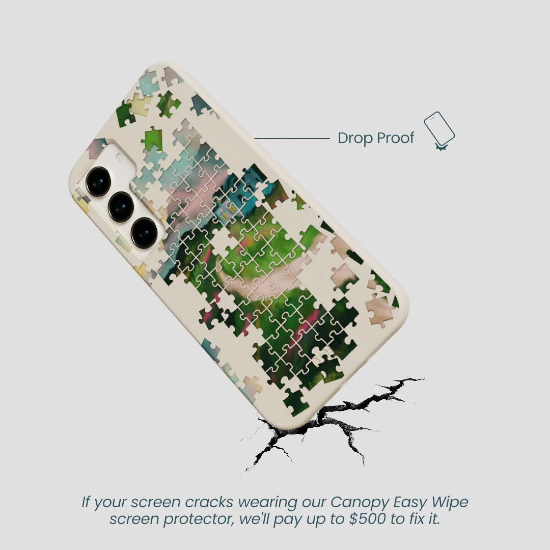 London Fog Peaceful Puzzle Samsung Galaxy S24 Case - Image 4