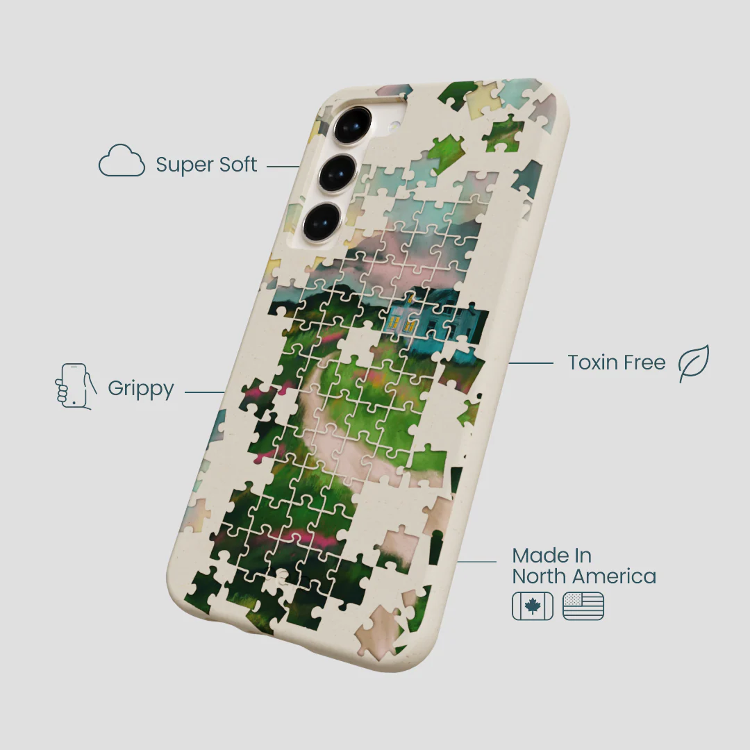 London Fog Peaceful Puzzle Samsung Galaxy S24+(Plus) Case - Image 3