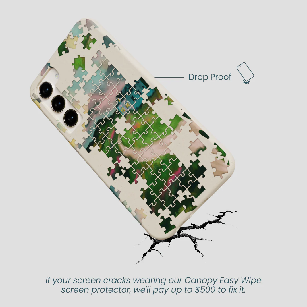 London Fog Peaceful Puzzle Samsung Galaxy S24+(Plus) Case - Image 4