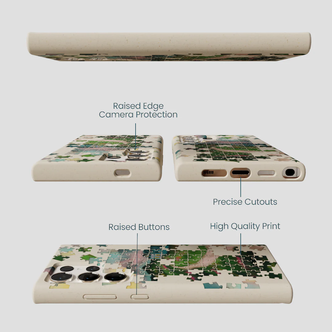 London Fog Peaceful Puzzle Samsung Galaxy S24 Ultra Case - Image 2