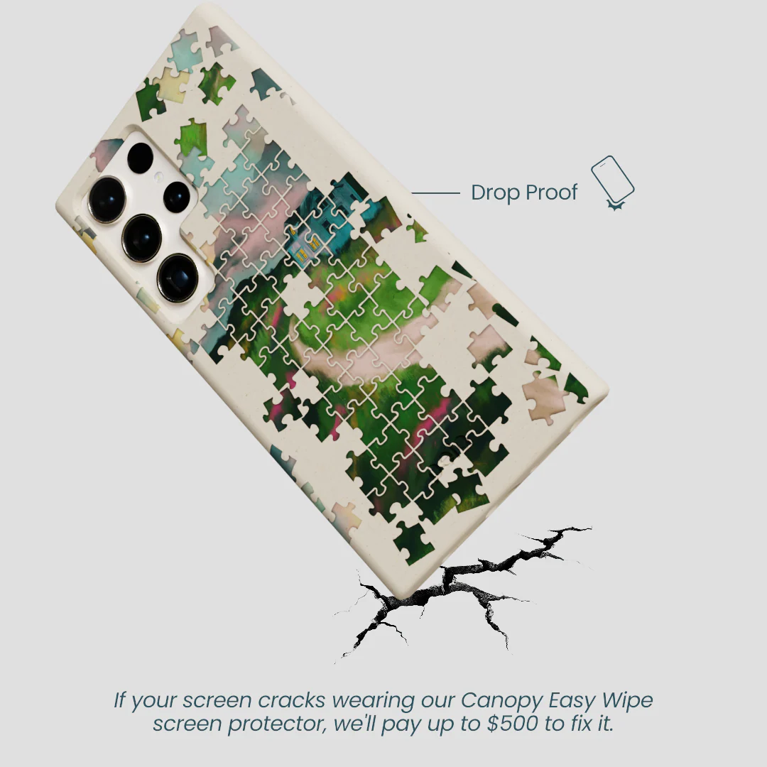 London Fog Peaceful Puzzle Samsung Galaxy S24 Ultra Case - Image 4