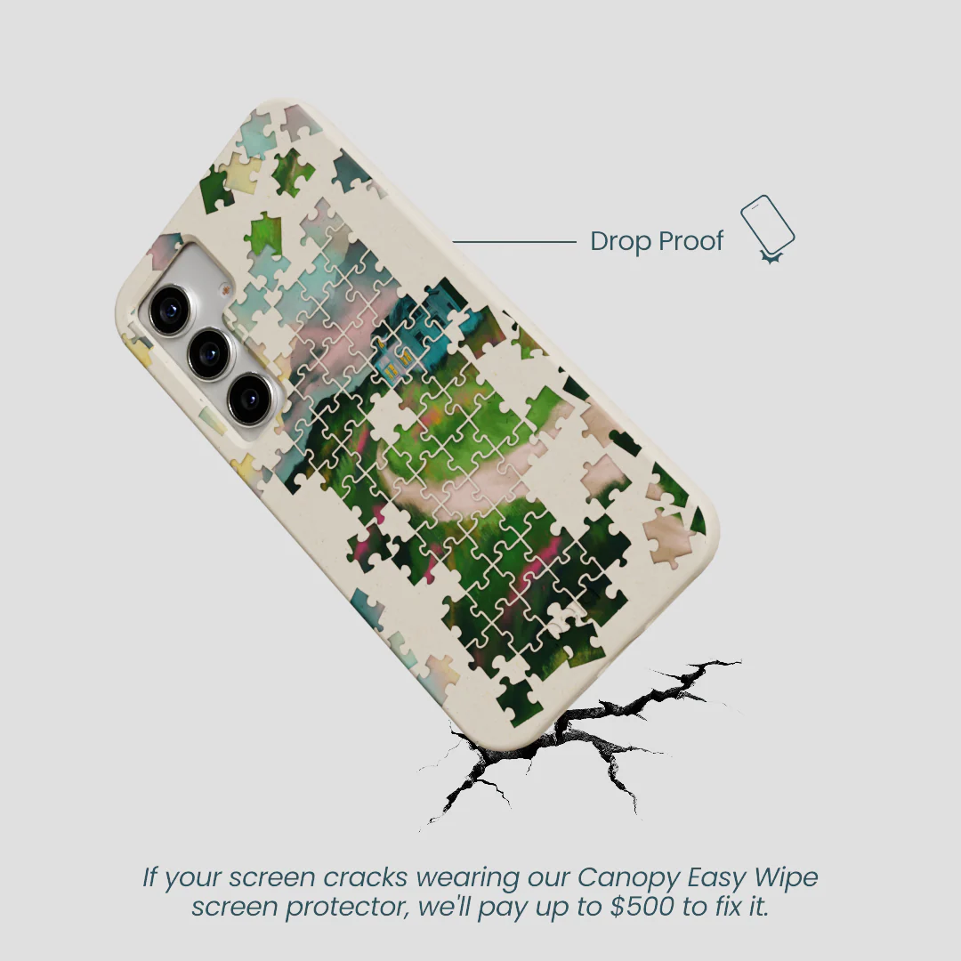 London Fog Peaceful Puzzle Samsung Galaxy S25 Case - Image 4
