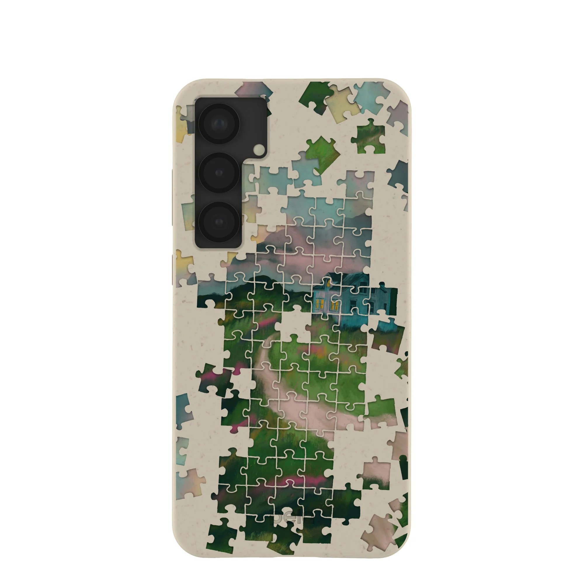 London Fog Peaceful Puzzle Samsung Galaxy S25+(Plus) Case