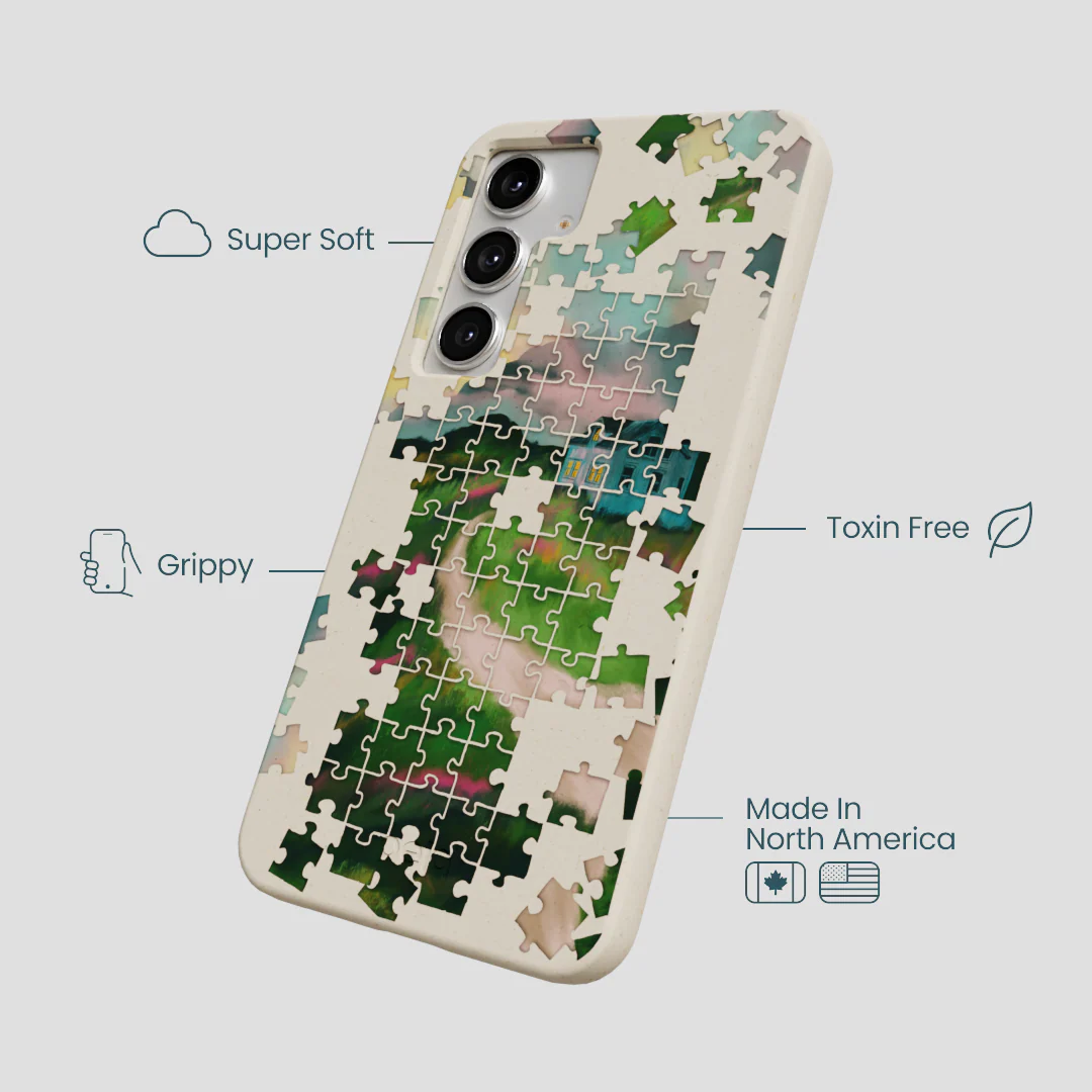 London Fog Peaceful Puzzle Samsung Galaxy S25+(Plus) Case - Image 3