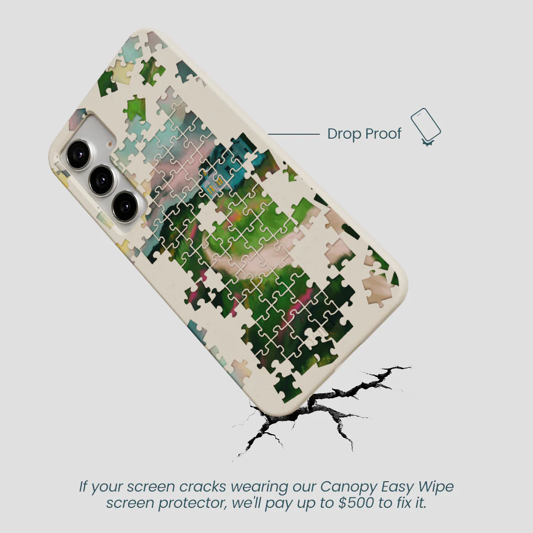 London Fog Peaceful Puzzle Samsung Galaxy S25+(Plus) Case - Image 4
