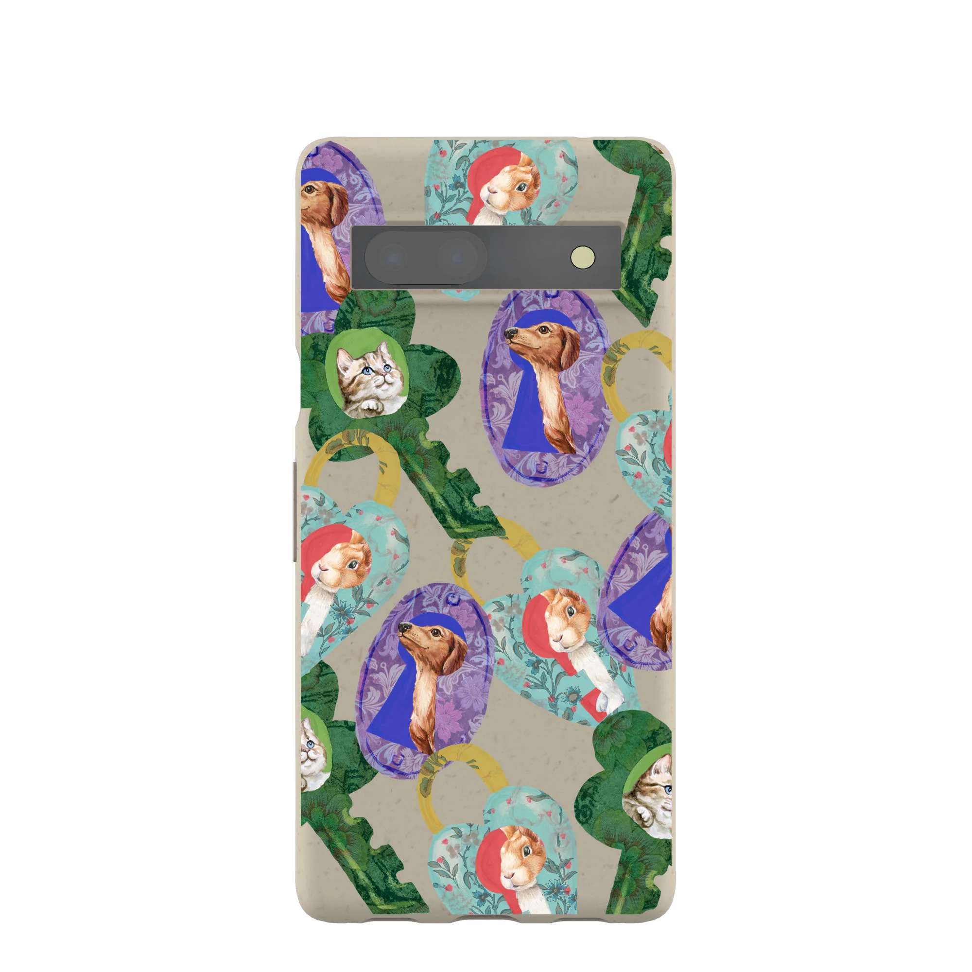 London Fog Pet Locket Google Pixel 7a Case