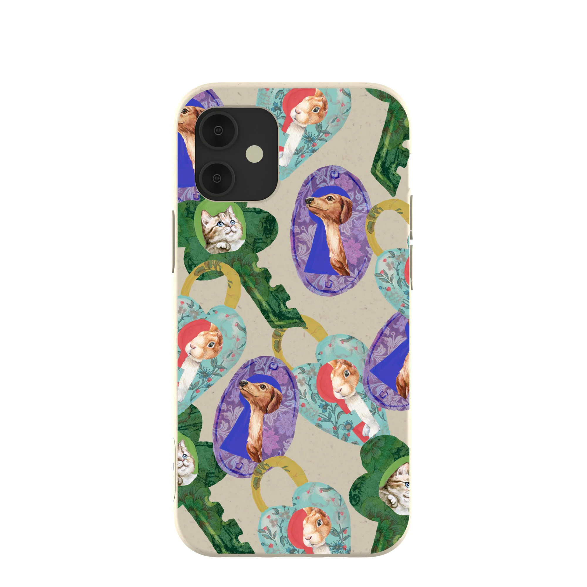 London Fog Pet Locket iPhone 12 Mini Case