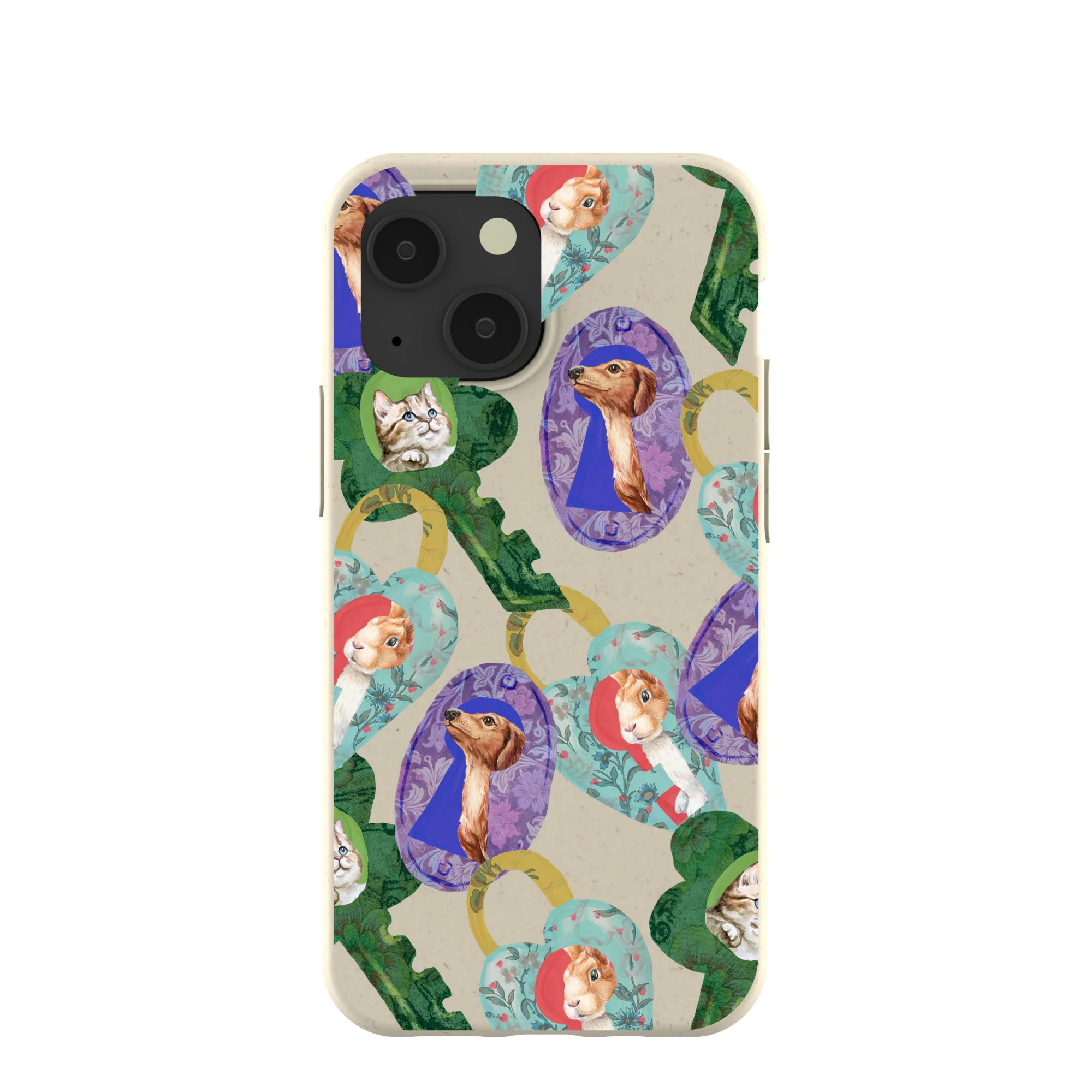 London Fog Pet Locket iPhone 13 Mini Case