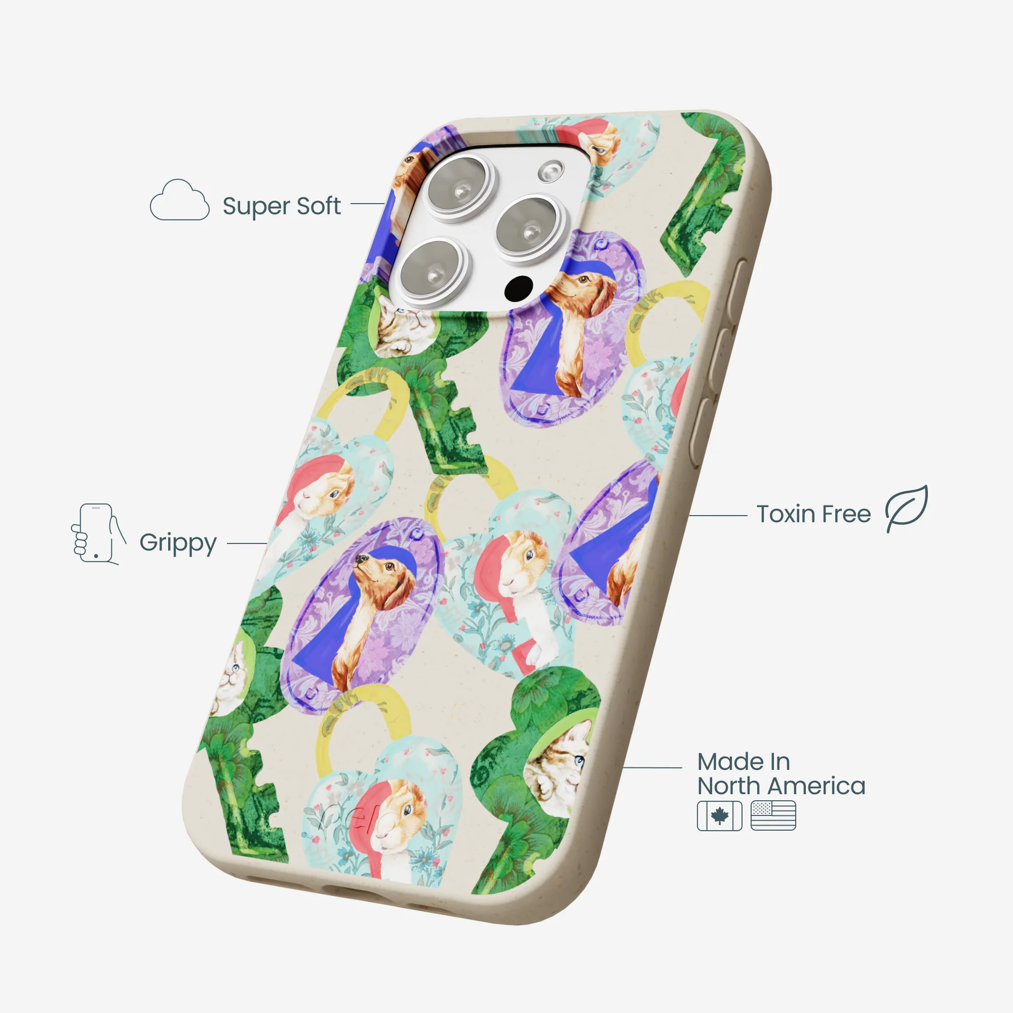 London Fog Pet Locket iPhone 16 Pro Max Case - Image 4