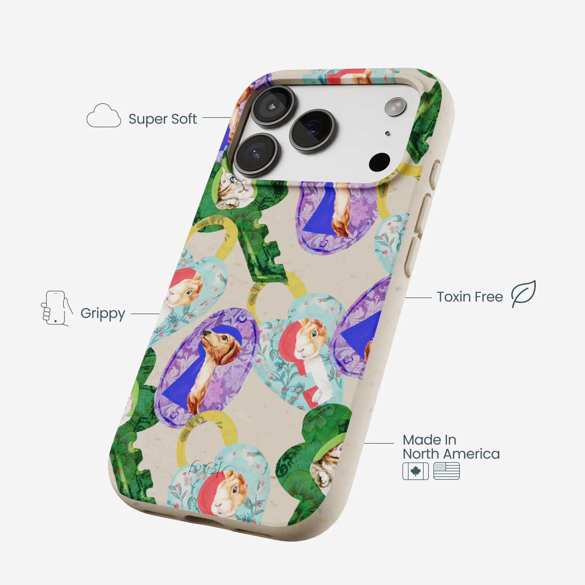 London Fog Pet Locket iPhone 17 Pro Case - Image 4