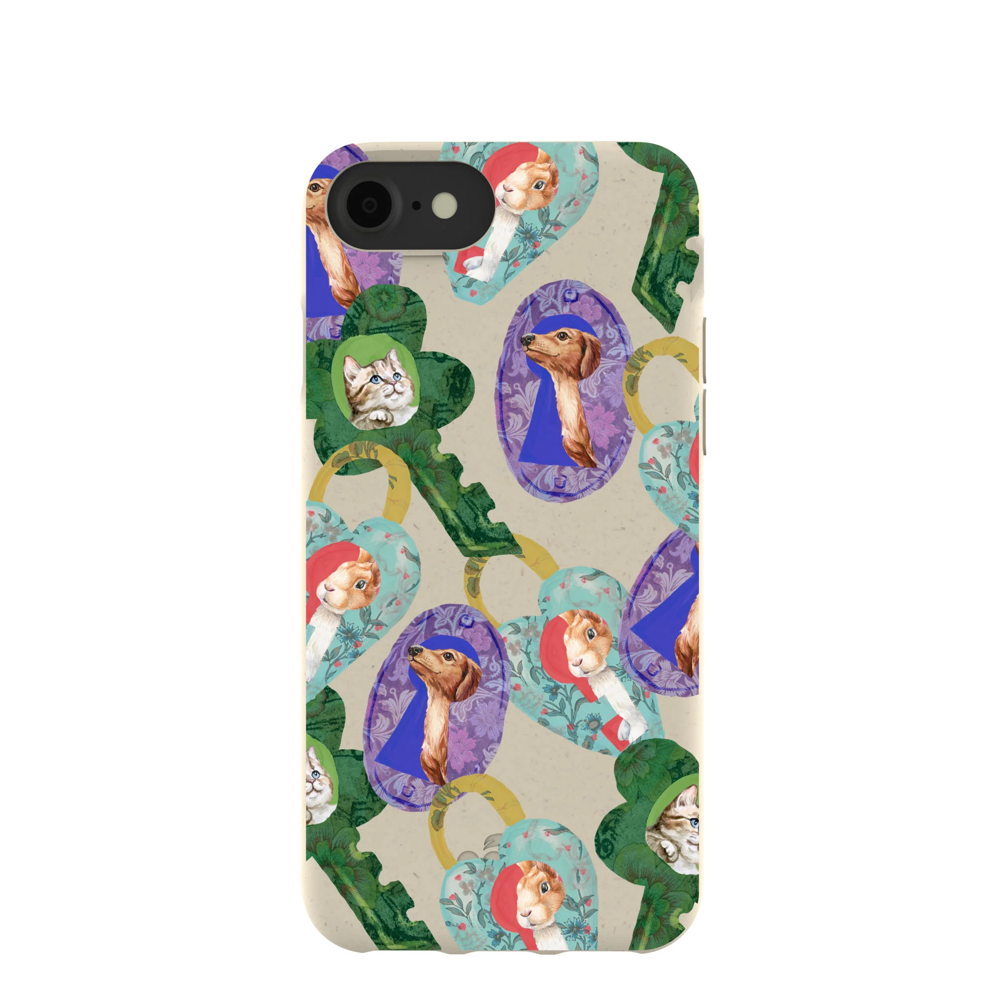 London Fog Pet Locket iPhone 6/6s/7/8/SE Case