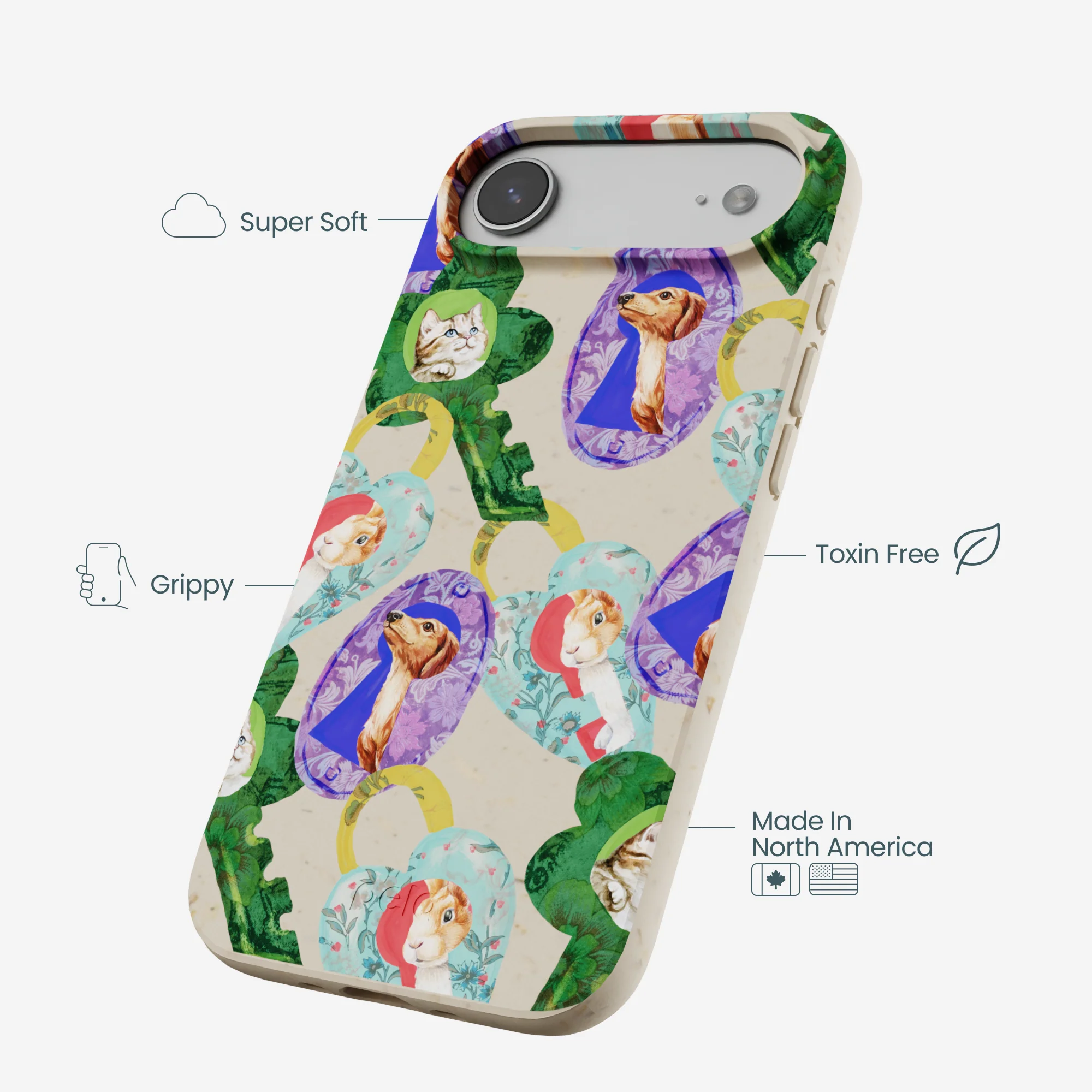 London Fog Pet Locket iPhone Air Case - Image 4