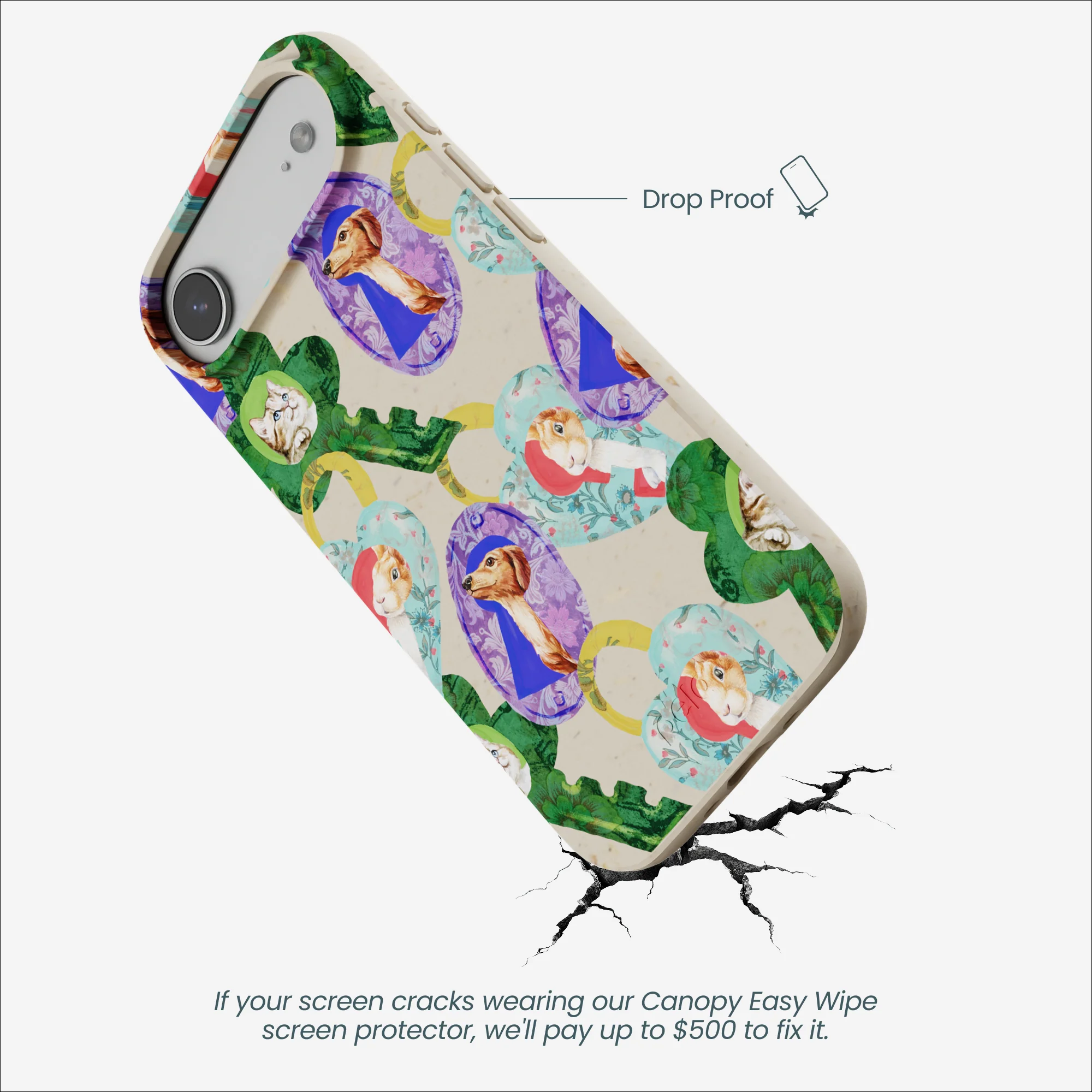 London Fog Pet Locket iPhone Air Case - Image 5
