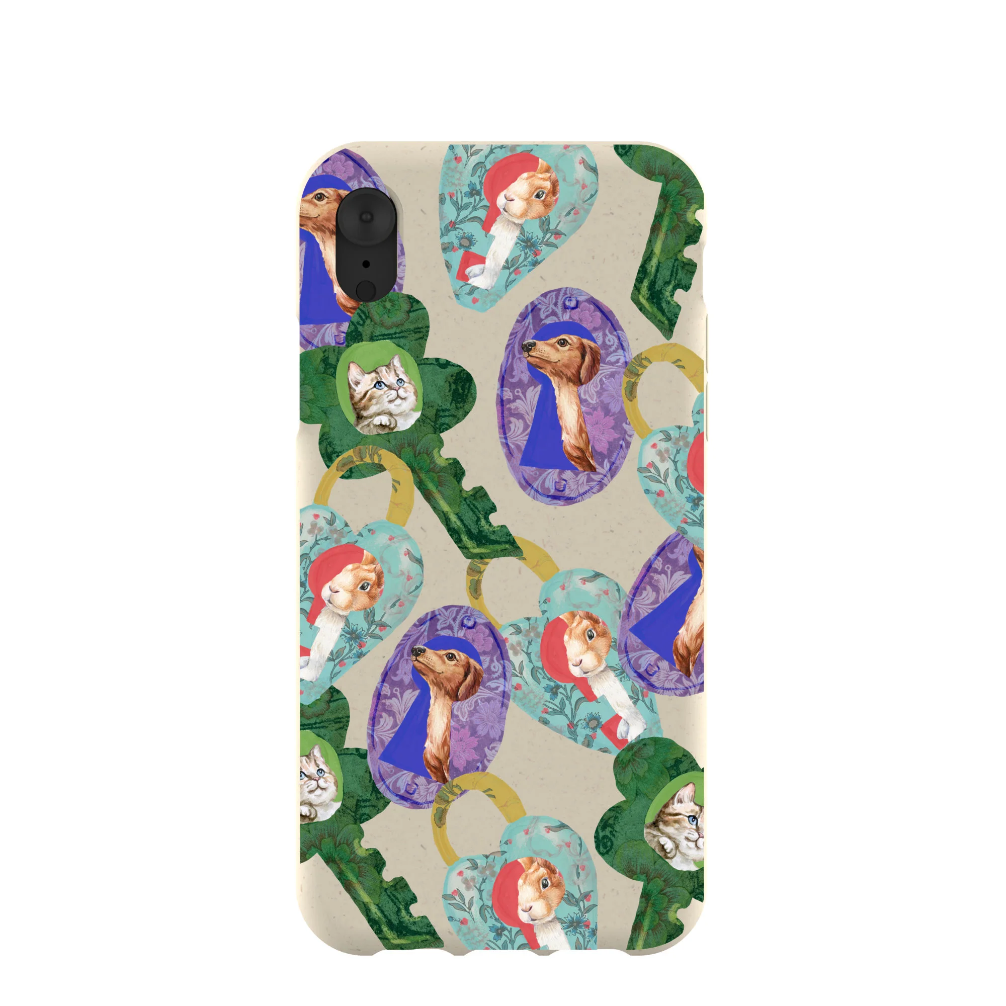 London Fog Pet Locket iPhone XR Case