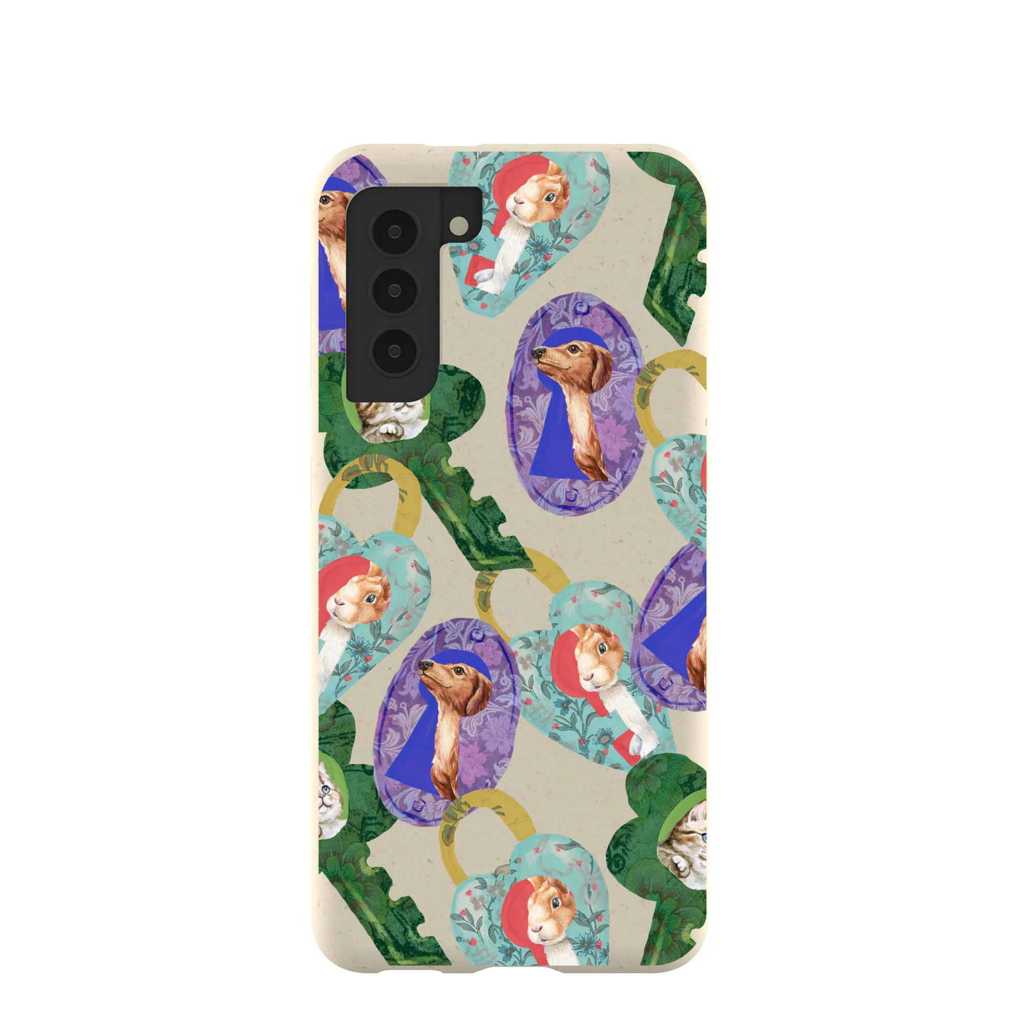 London Fog Pet Locket Samsung Galaxy S21 Case