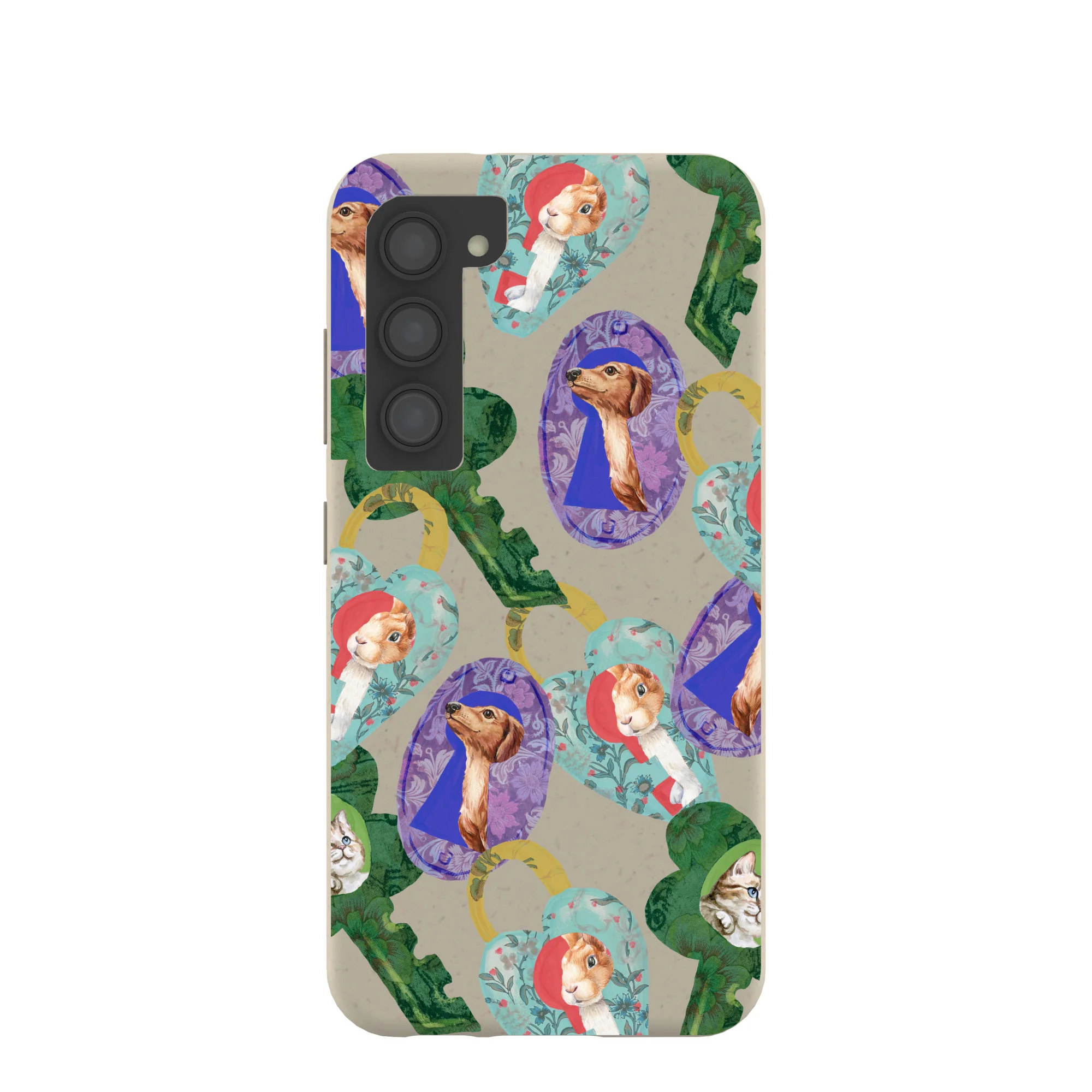 London Fog Pet Locket Samsung Galaxy S23 Case