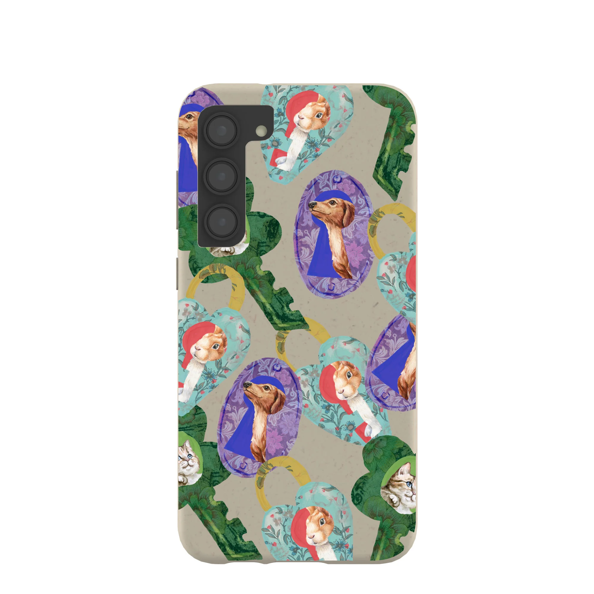 London Fog Pet Locket Samsung Galaxy S23+(Plus) Case