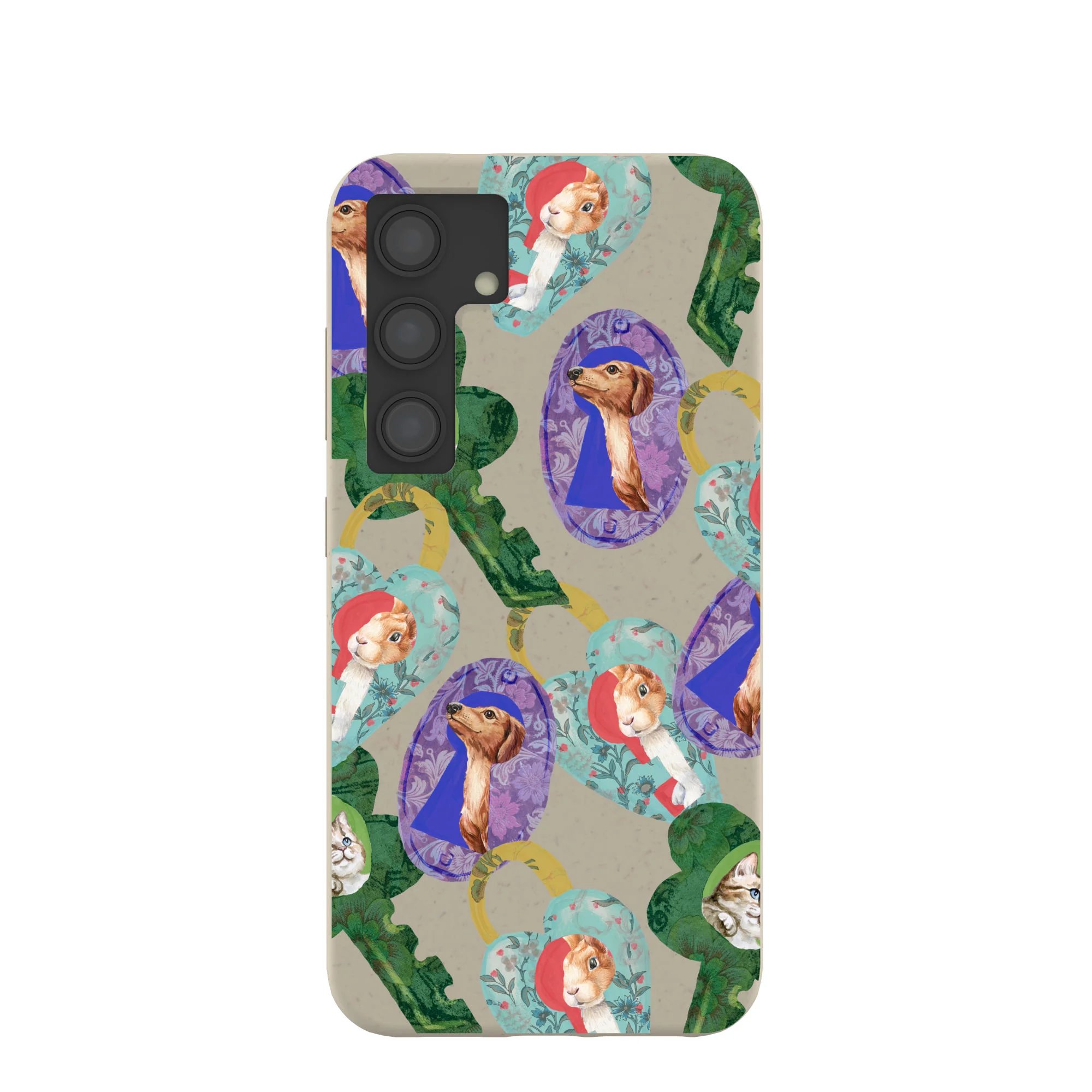 London Fog Pet Locket Samsung Galaxy S24 Case