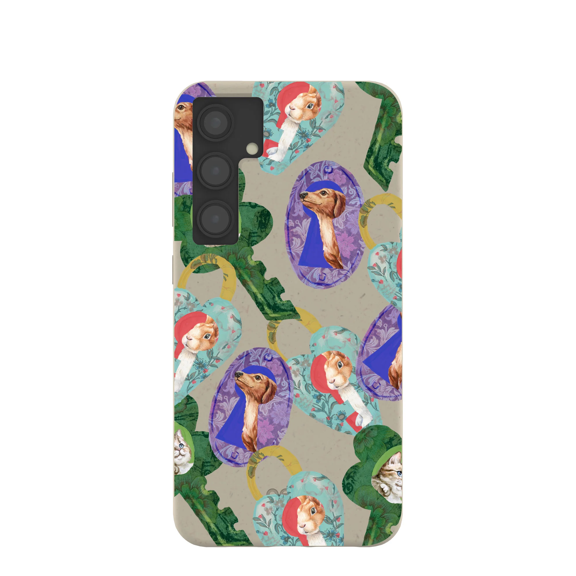 London Fog Pet Locket Samsung Galaxy S24+(Plus) Case