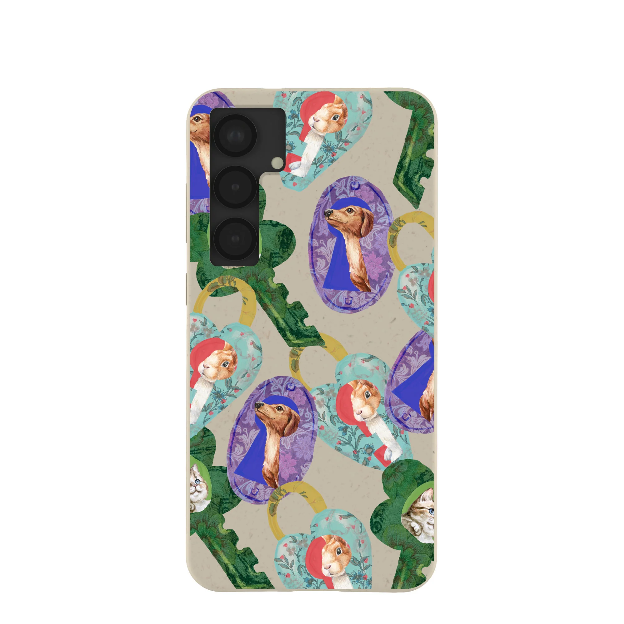 London Fog Pet Locket Samsung Galaxy S25+(Plus) Case