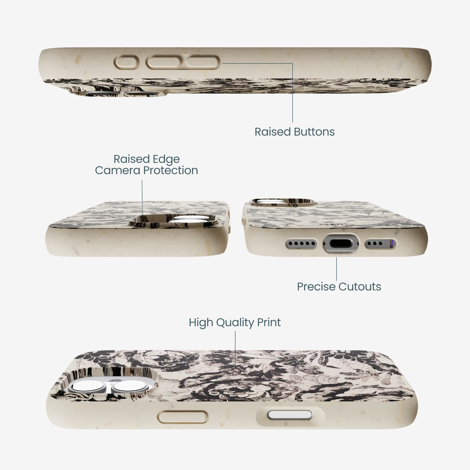 London Fog Petal Press iPhone 17 Case - Image 3