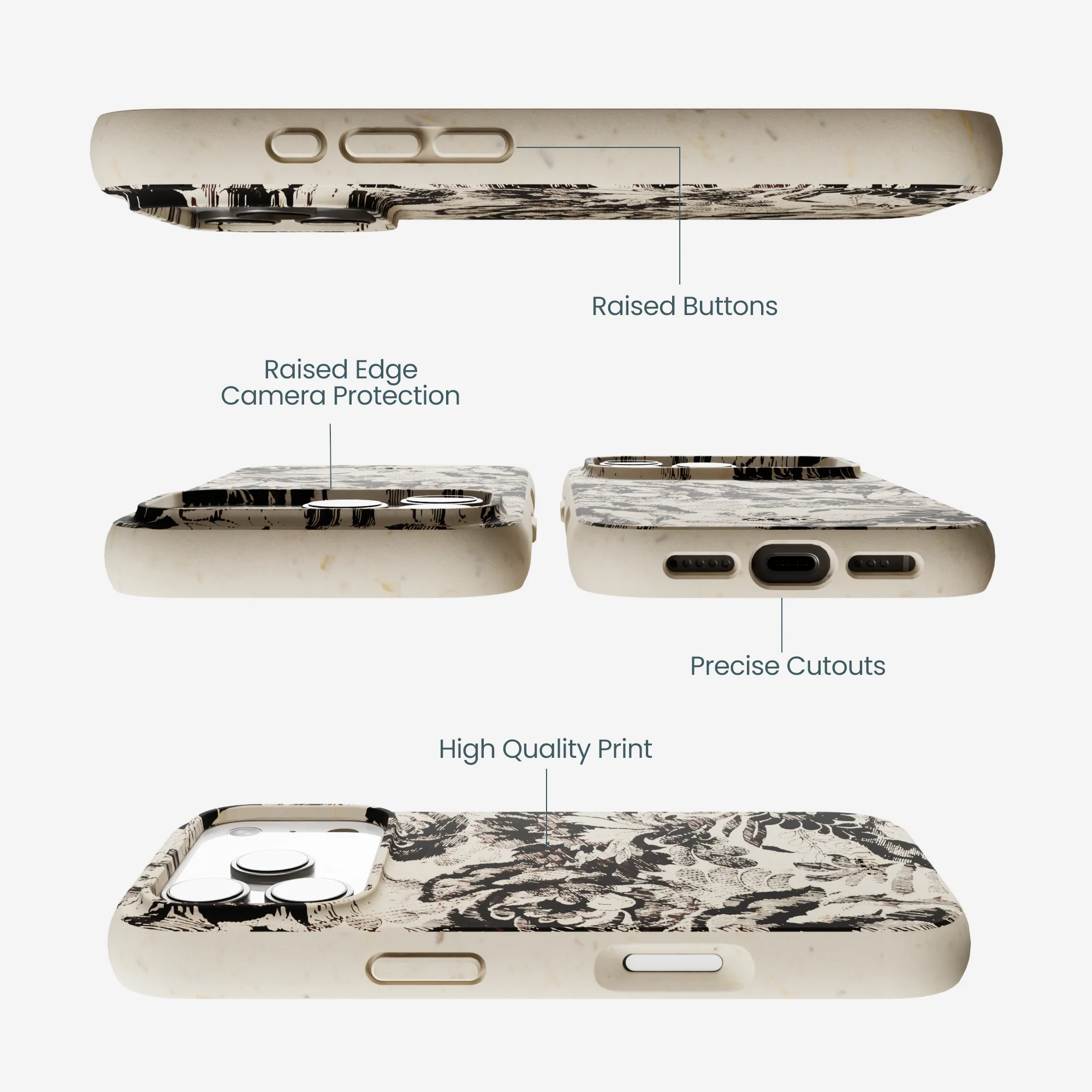 London Fog Petal Press iPhone 17 Pro Case - Image 3