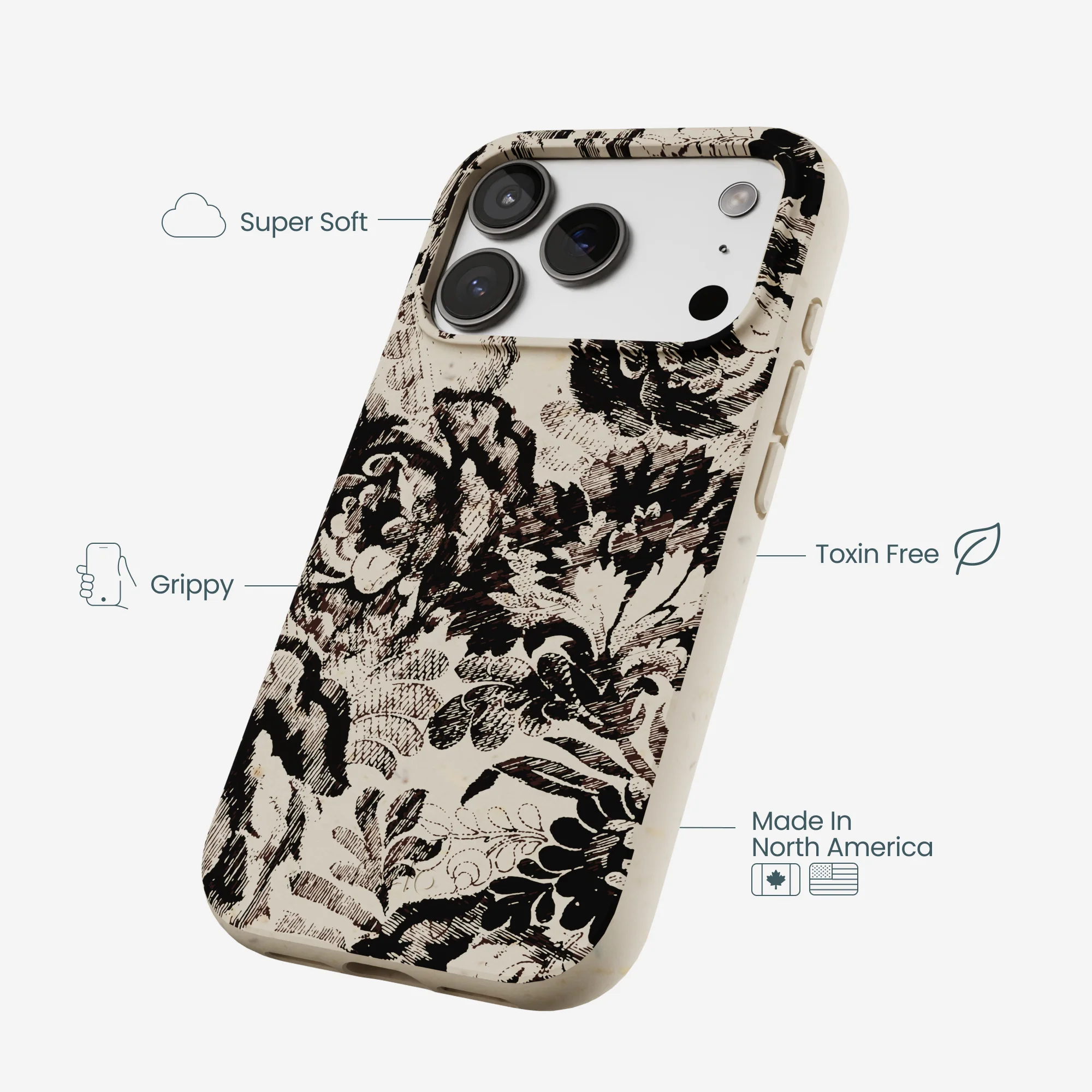 London Fog Petal Press iPhone 17 Pro Case - Image 4