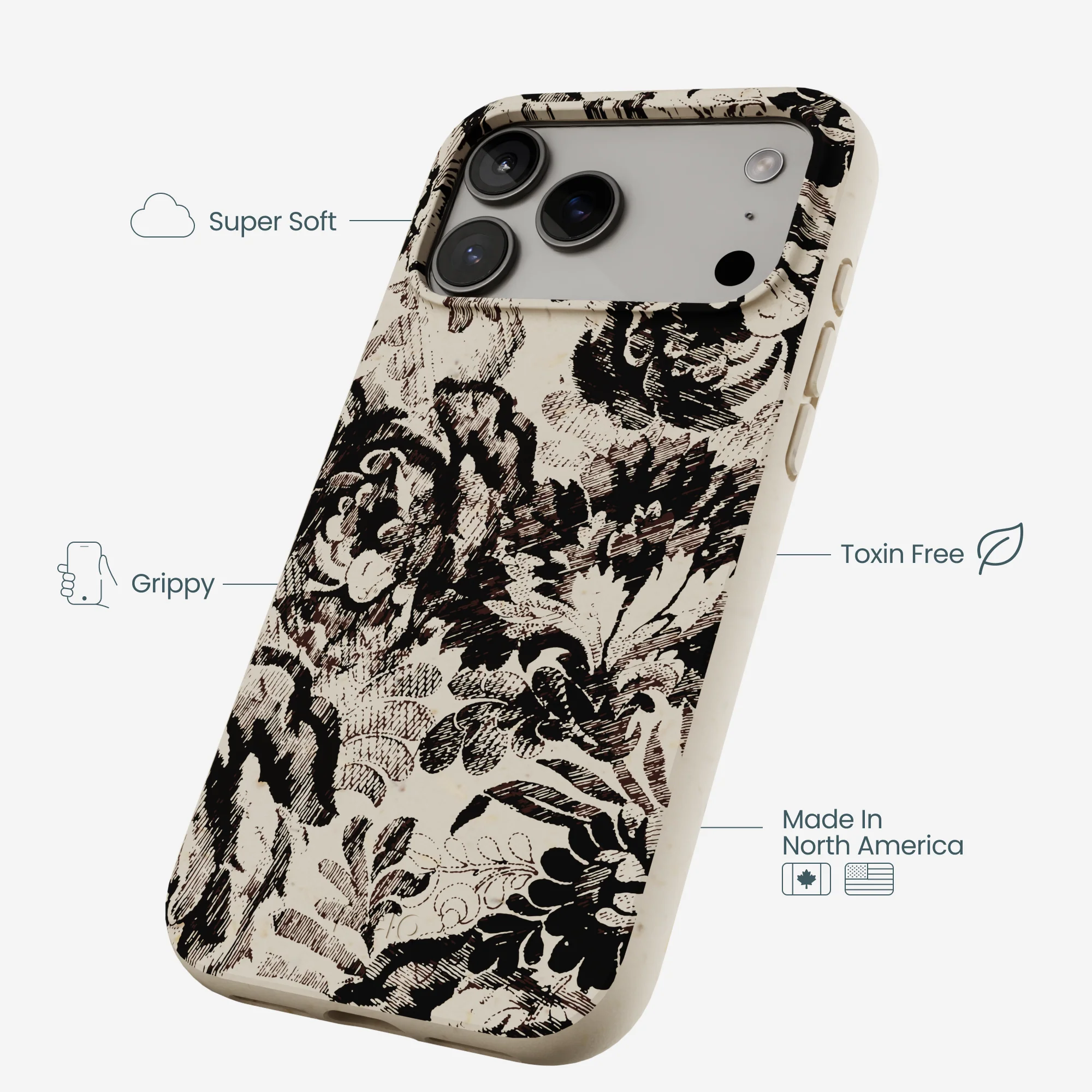 London Fog Petal Press iPhone 17 Pro Max Case - Image 4