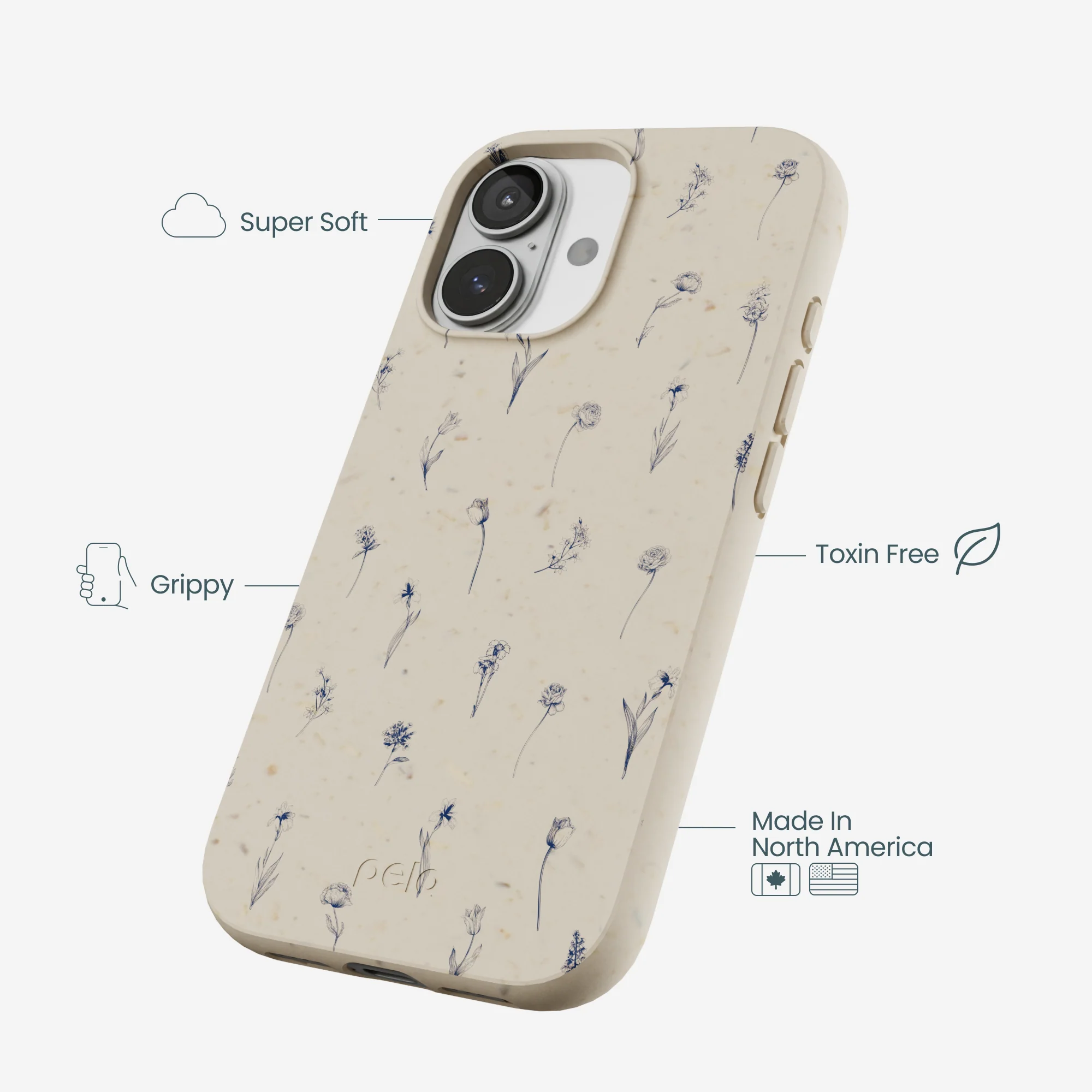London Fog Petite Perennials iPhone 17 Case - Image 4