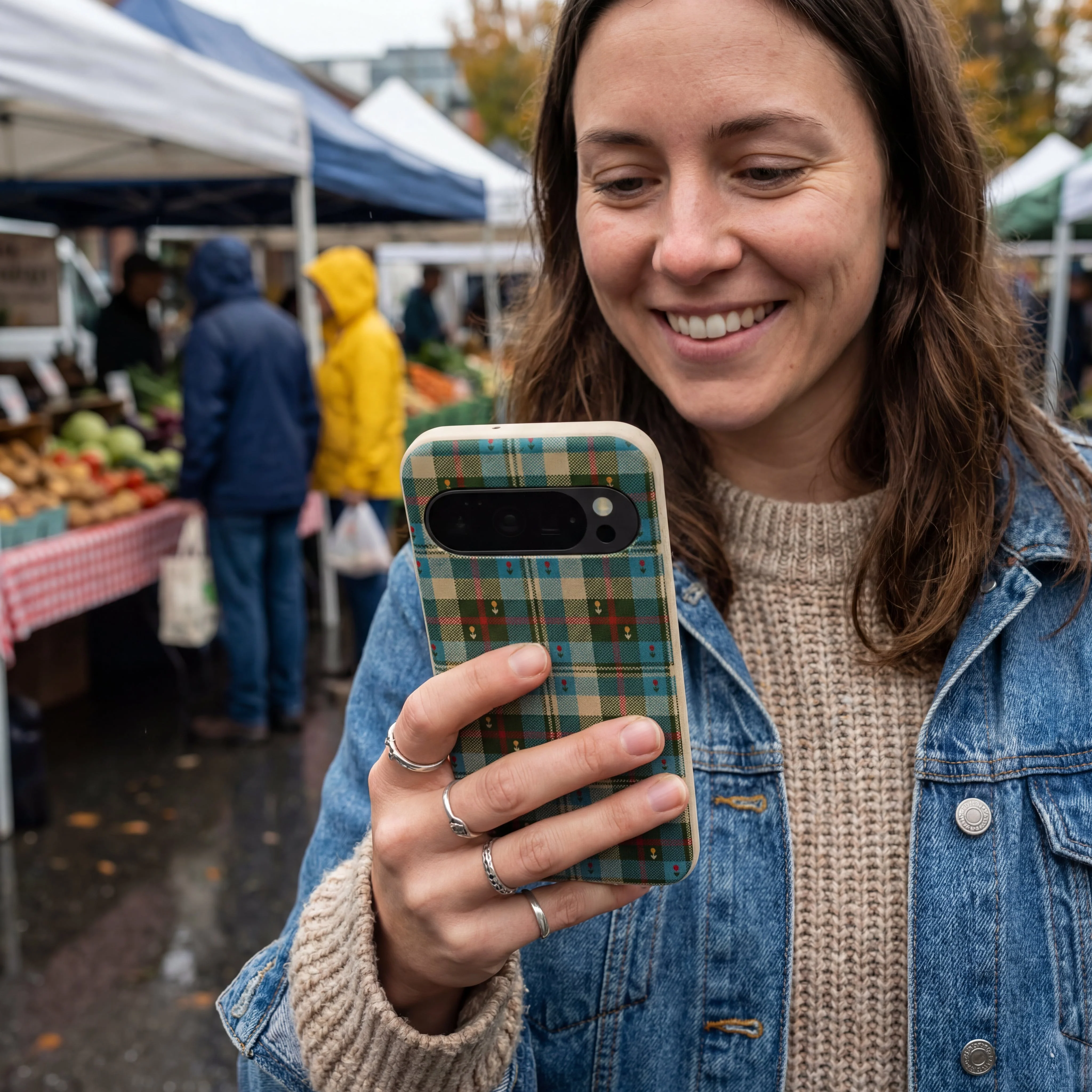 London Fog Plaid Picnic Google Pixel 10/10 Pro Case - Image 2