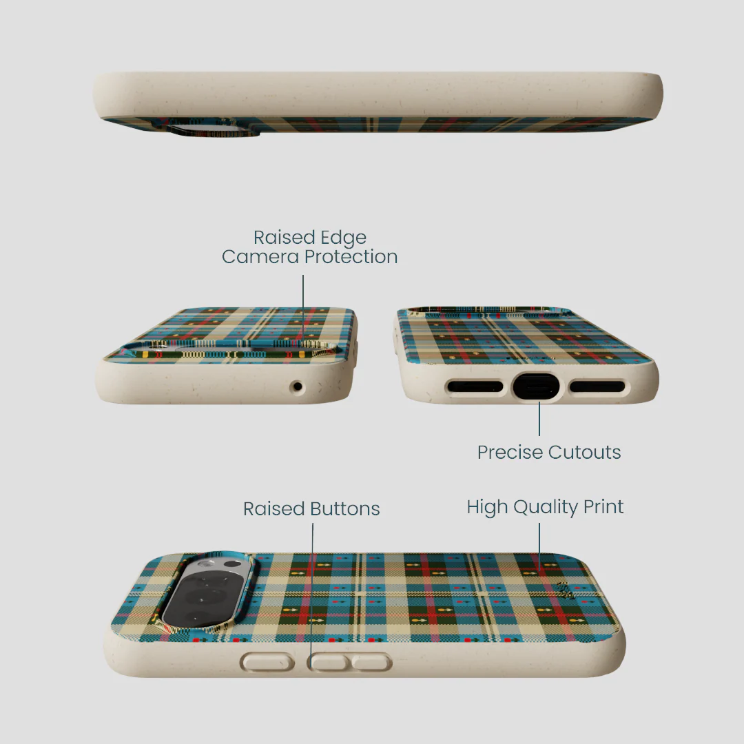 London Fog Plaid Picnic Google Pixel 10/10 Pro Case - Image 3