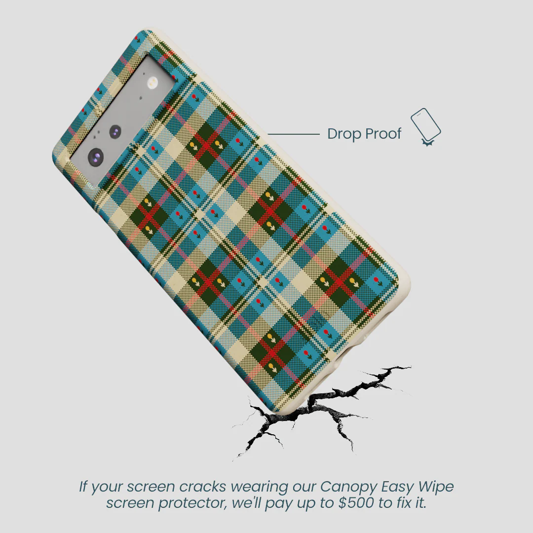 London Fog Plaid Picnic Google Pixel 6 Case - Image 5