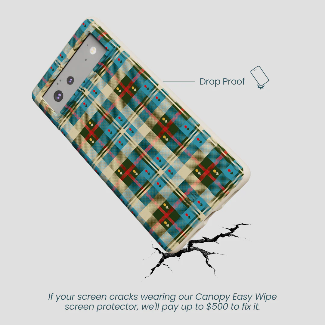 London Fog Plaid Picnic Google Pixel 6a Case - Image 5