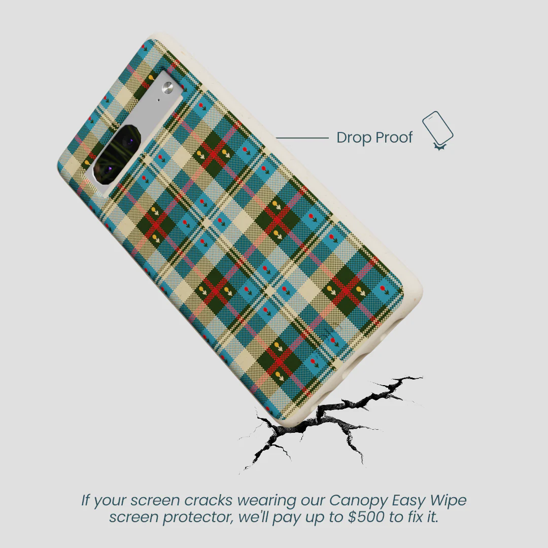 London Fog Plaid Picnic Google Pixel 7 Case - Image 5