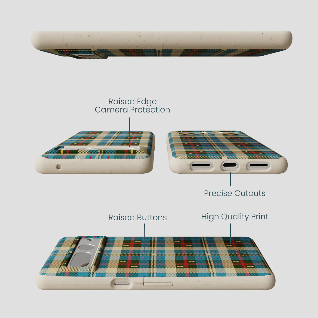 London Fog Plaid Picnic Google Pixel 7 Pro Case - Image 3