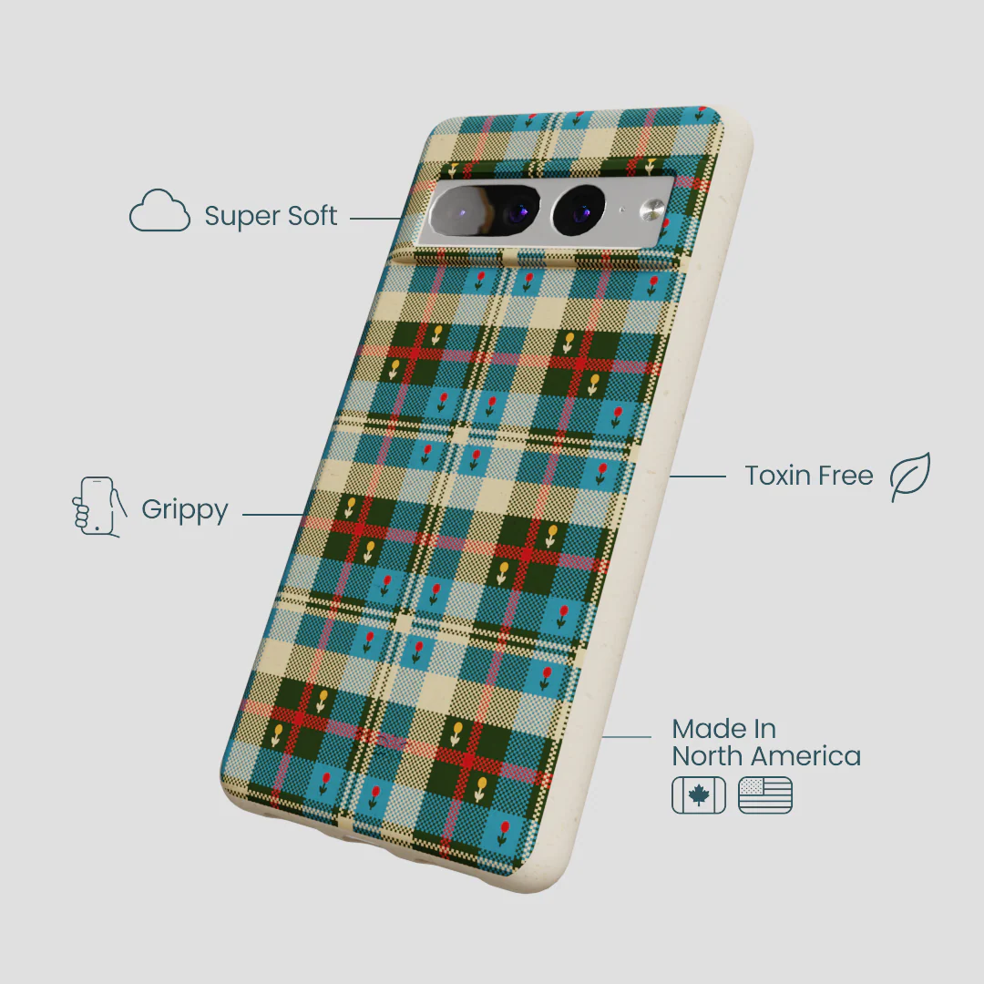 London Fog Plaid Picnic Google Pixel 7 Pro Case - Image 4