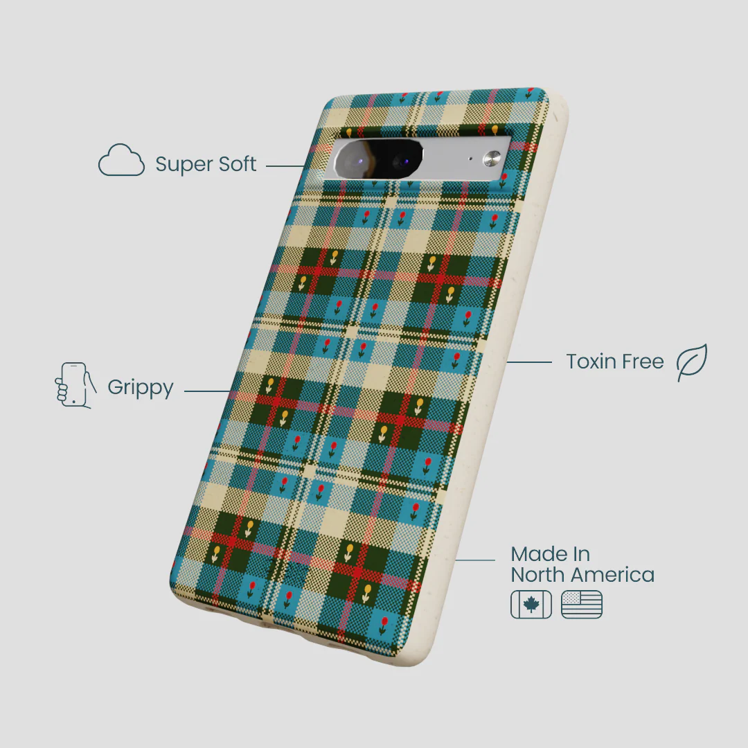 London Fog Plaid Picnic Google Pixel 7a Case - Image 4