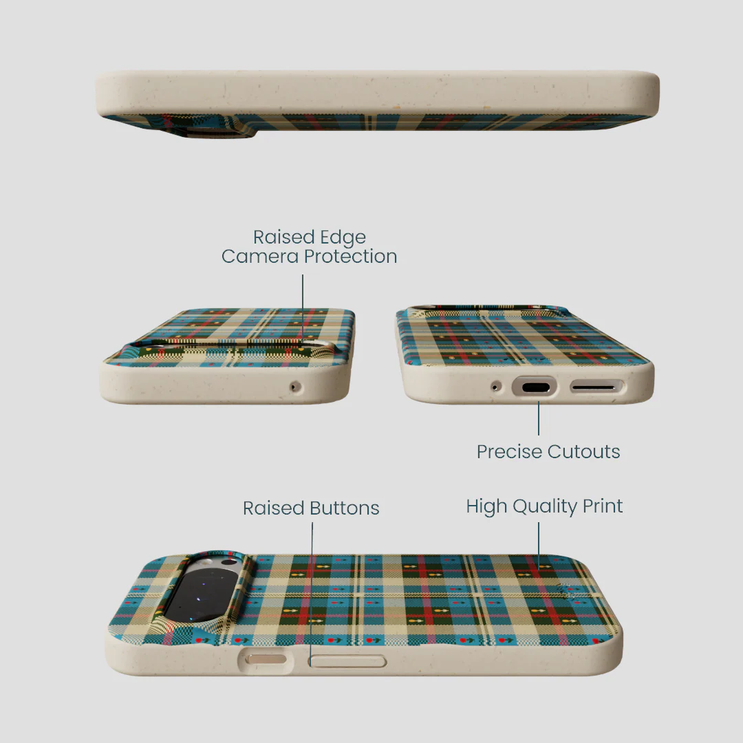 London Fog Plaid Picnic Google Pixel 9/9 Pro Case - Image 3