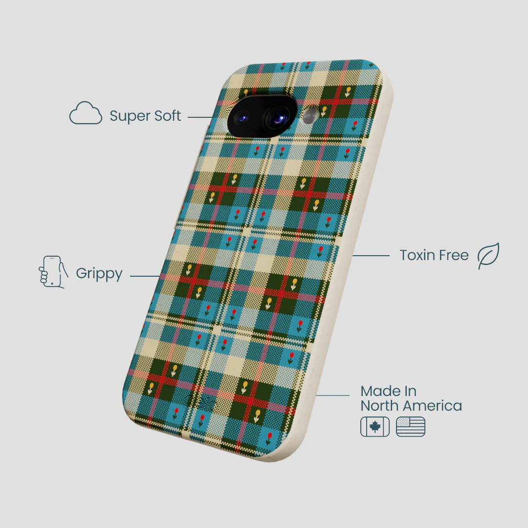 London Fog Plaid Picnic Google Pixel 9a Case - Image 4