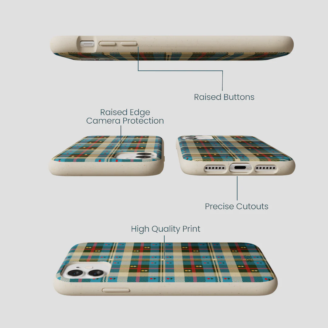 London Fog Plaid Picnic iPhone 11 Case - Image 3