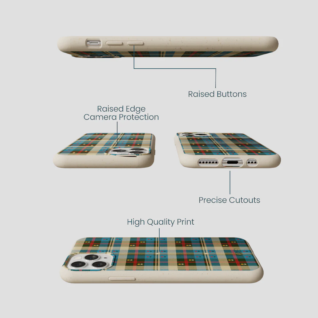 London Fog Plaid Picnic iPhone 11 Pro Case - Image 3