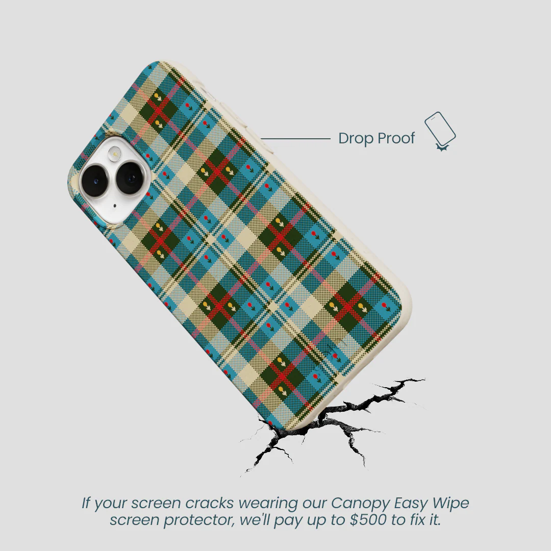 London Fog Plaid Picnic iPhone 13 Case - Image 5