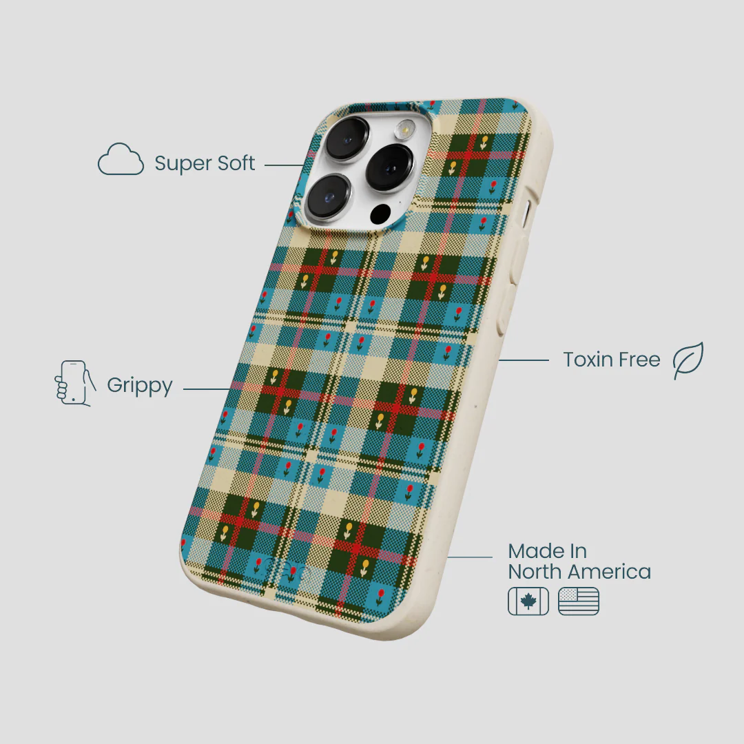 London Fog Plaid Picnic iPhone 13 Pro Case - Image 4