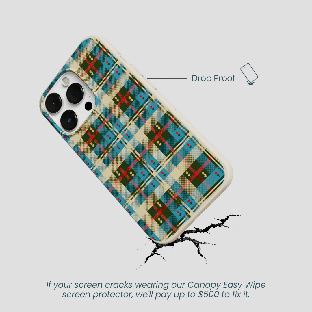 London Fog Plaid Picnic iPhone 13 Pro Case - Image 5